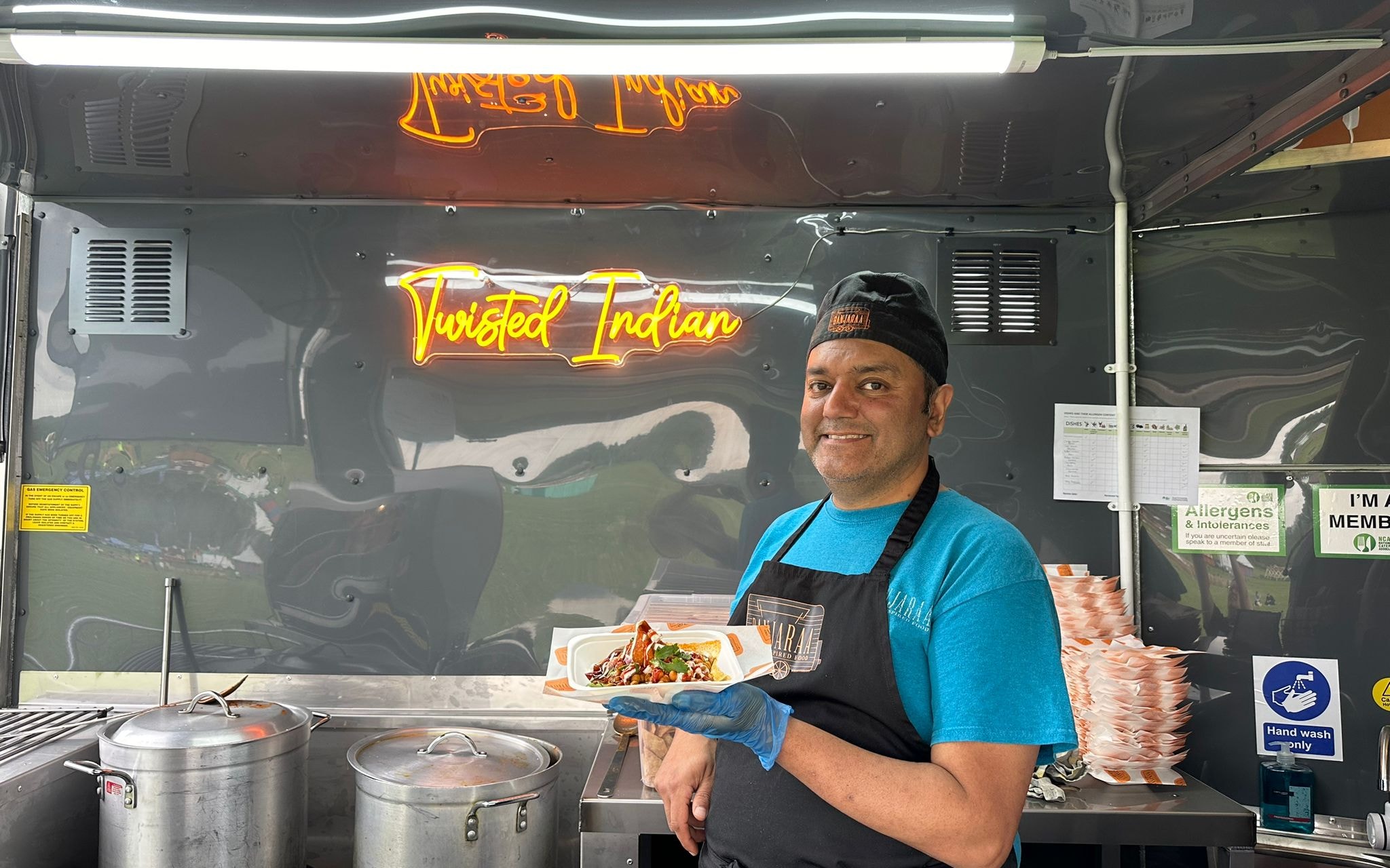 Indian-Inspired Comfort Food from a Converted Horsebox