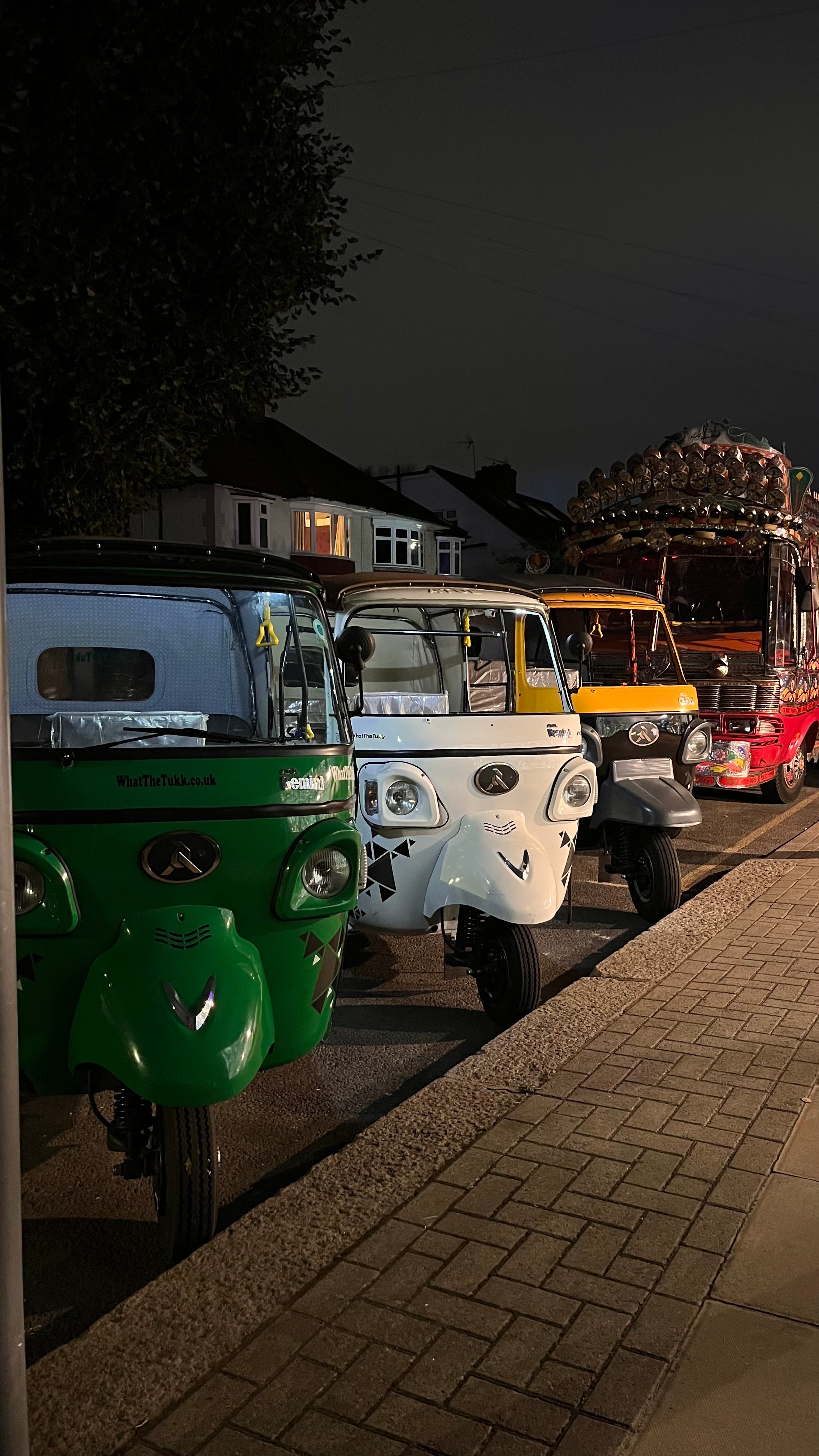 Original Imported Indian Tuk Tuk Rickshaw in Various Colours