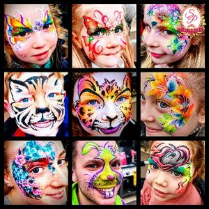 Halloween/Scary!  Sara's Parlour Face Painting *Award winning face painting,  balloon decor, & art