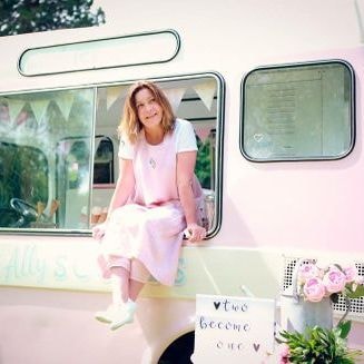 Sweet Ally Scoops Vintage Ice Cream Van