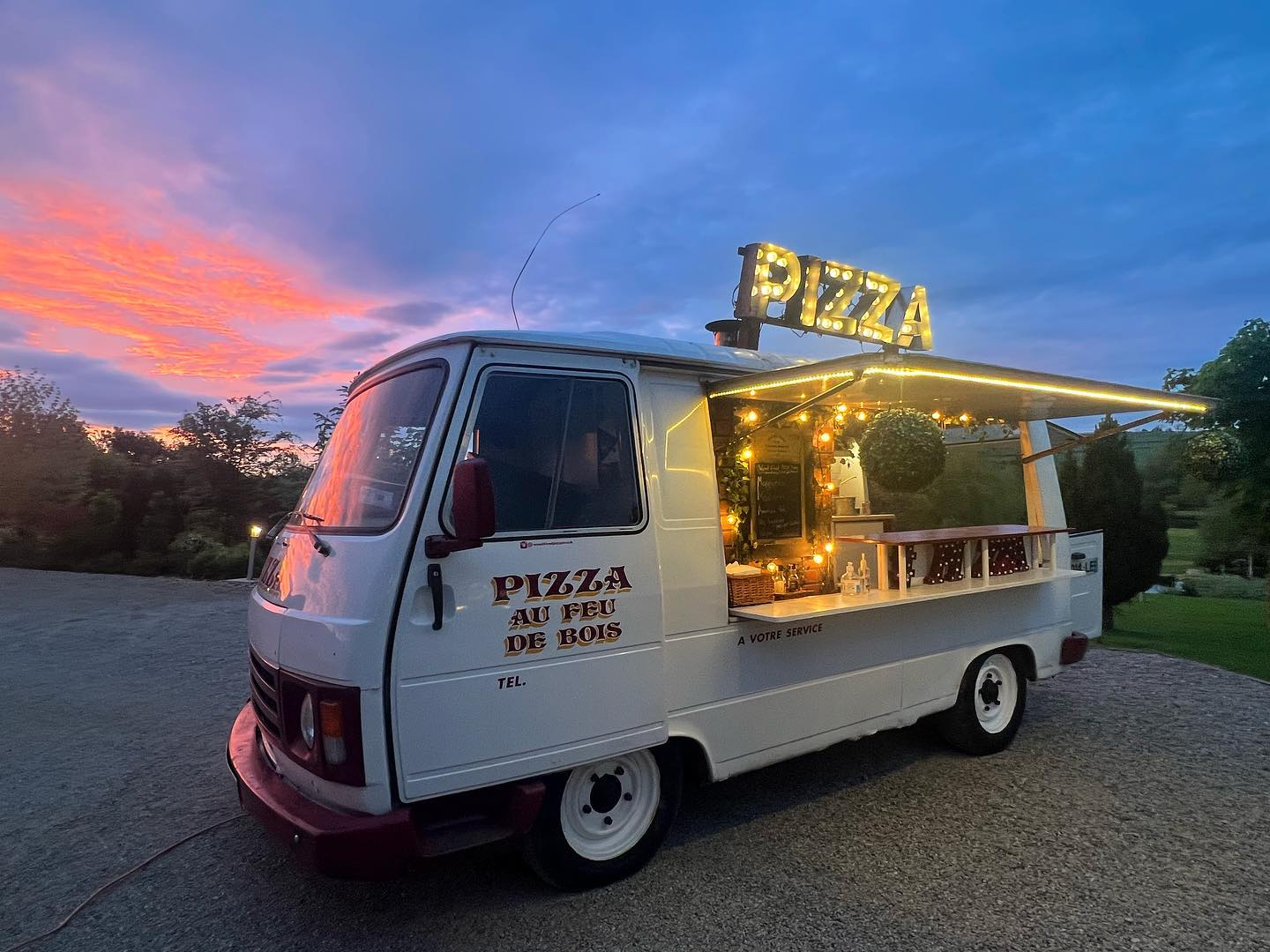 Pizza vans best sale for sale